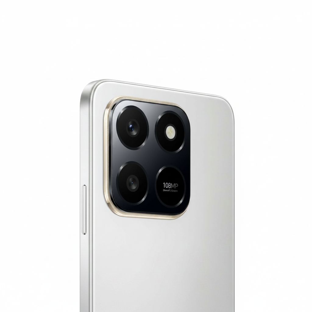 Honor X7d 5G Smartphone 8GB RAM + 256GB Storage with 108MP Camera, 6500mAh Battery & 6.77-inch 120Hz Display | Meteor Silver