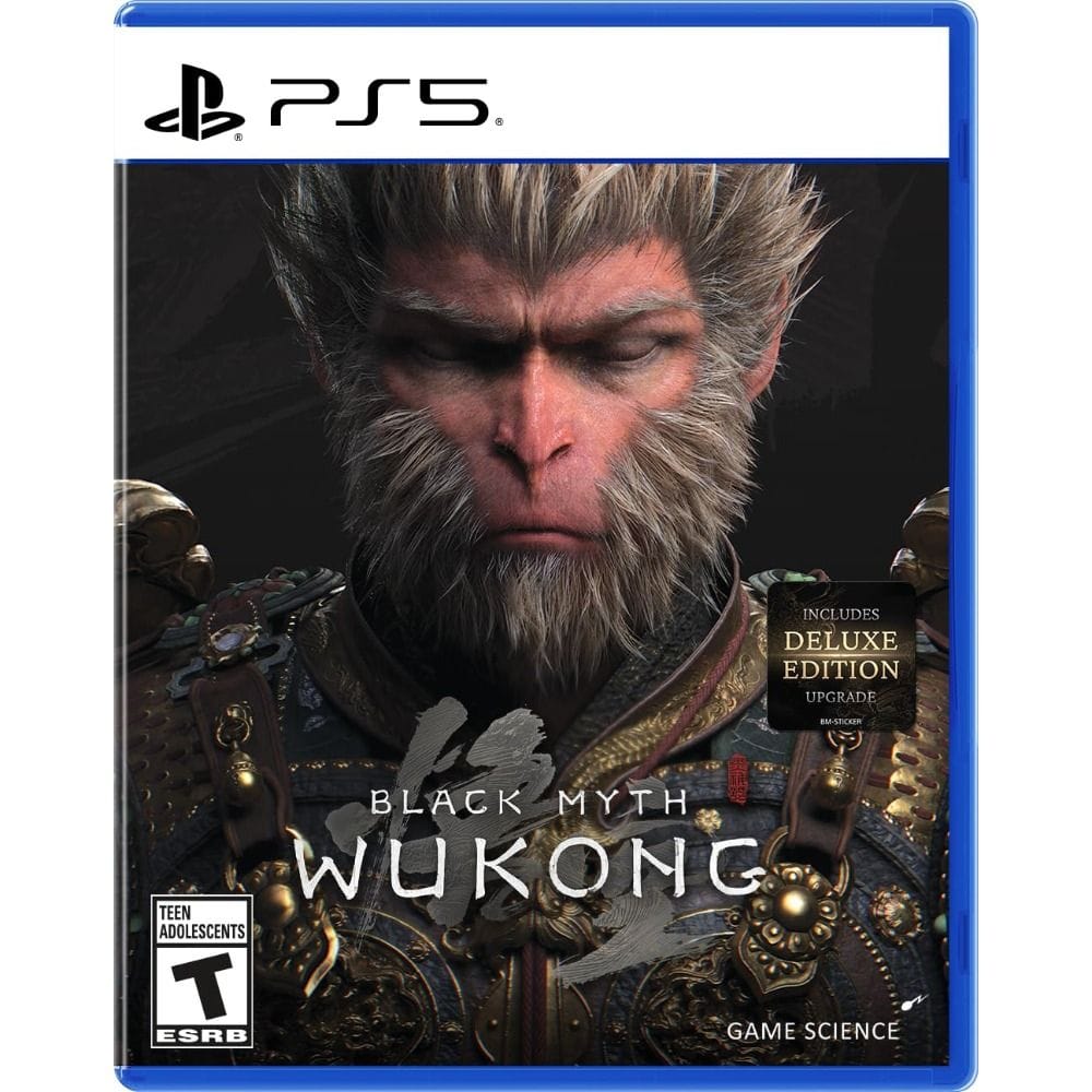 Black Myth Wukong for Sony PlayStation 5 (PS5) - Standard Edition, Action RPG, Chinese Mythology Adventure