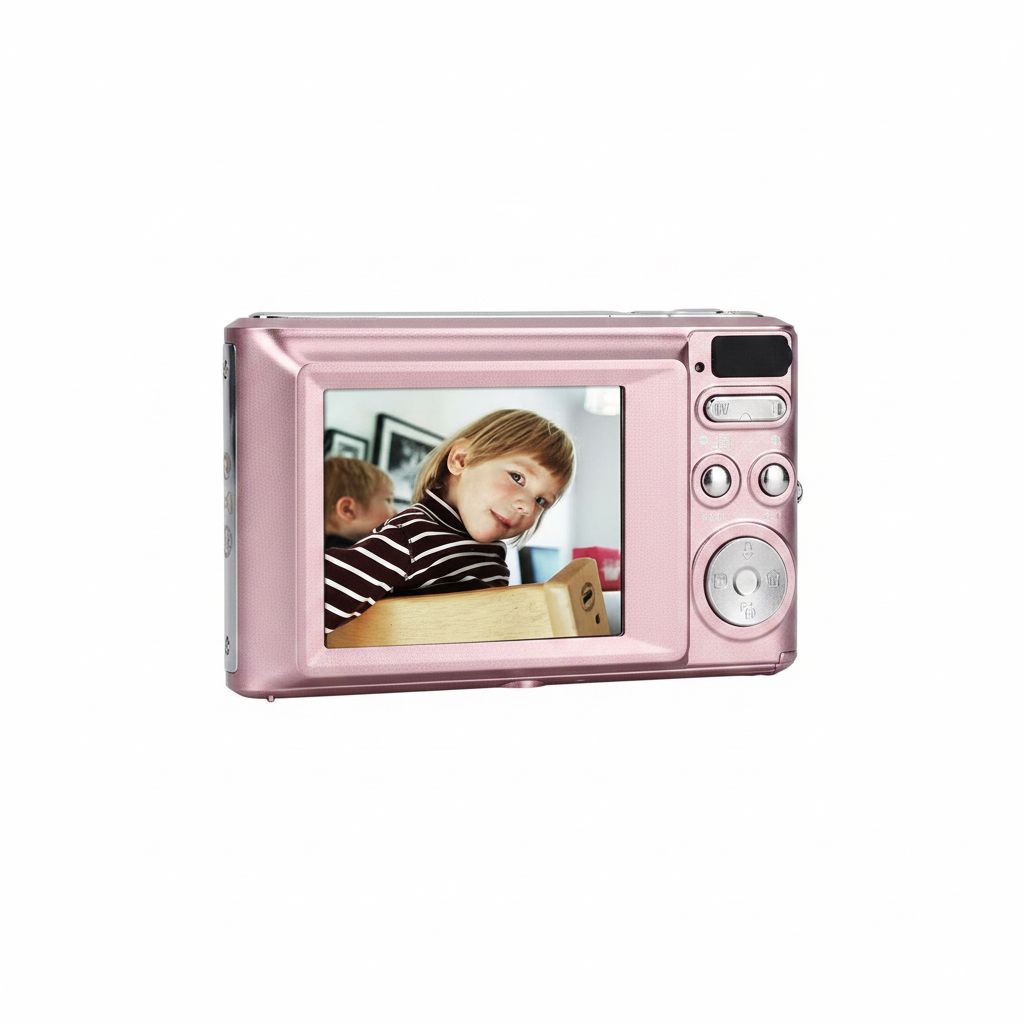 AgfaPhoto Realishot DC5200 Digital Camera 21MP, 2.4" LCD Screen, 8X Zoom - Pink