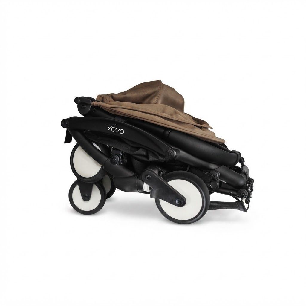 Stokke YOYO3 Baby Stroller - Compact Lightweight Travel Stroller with Seat Cushion & Canopy, Cabin Approved, Premium Choice for Busy Parents Who Value Style and Convenience