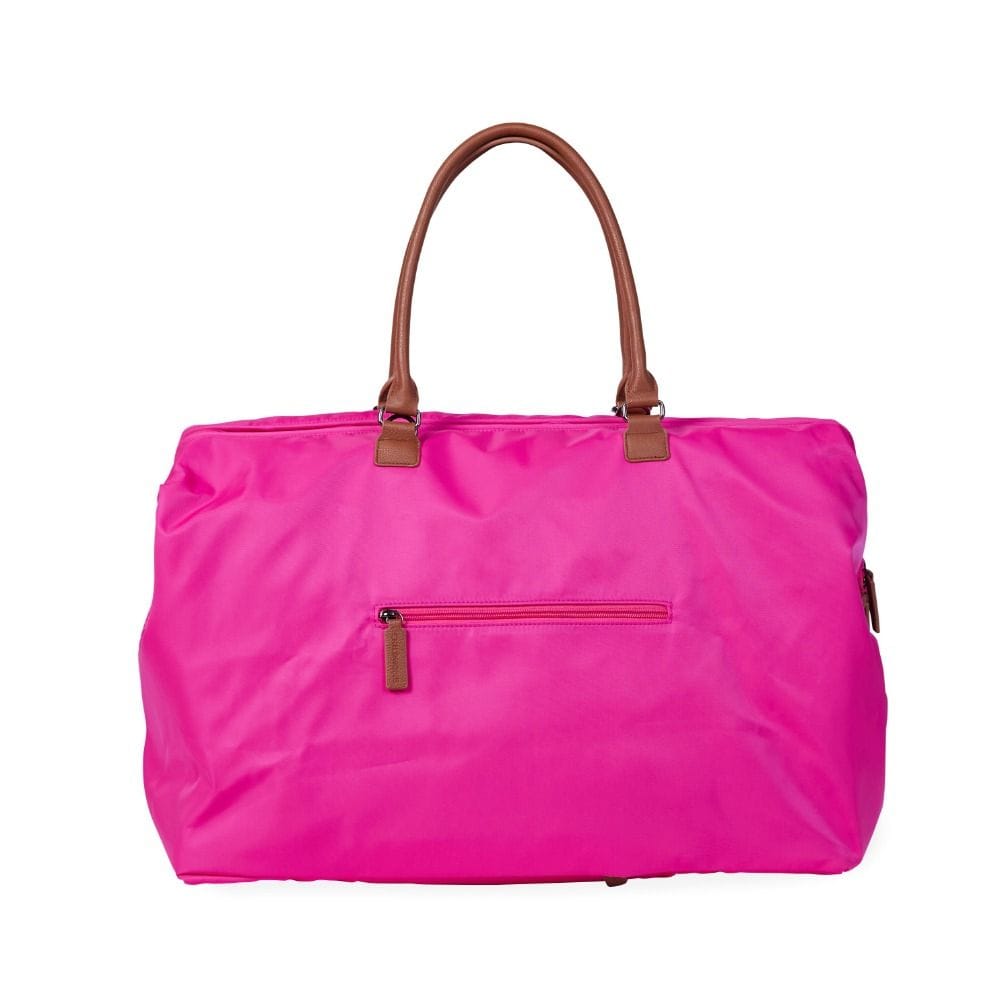 Childhome Big Mommy Bag, Multi-functional, Full Of Accessories, Ultra Practical, Large Capacity, Easy To Clean - Pop Pink
