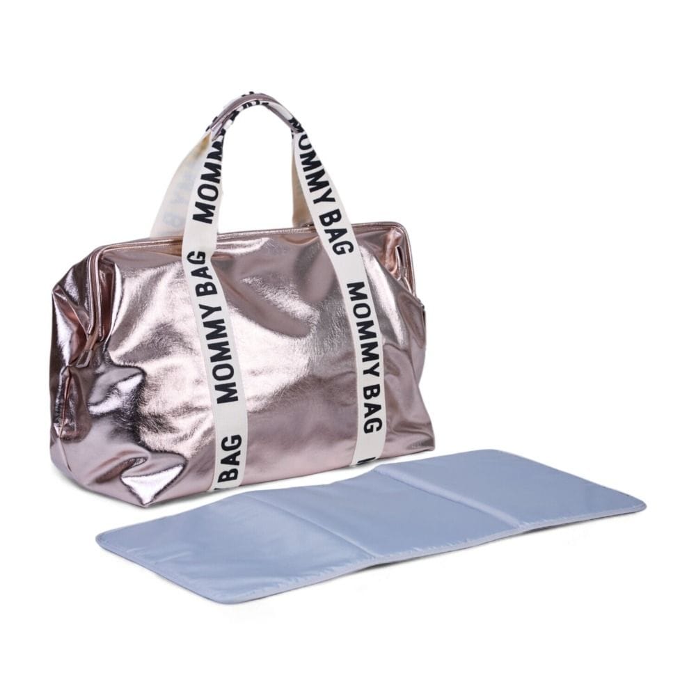 Childhome Signature Mommy Bag, Special Zipper, Original Belgian Design, Easy To Clean - Signature Party