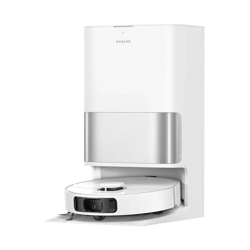 Dreame D30 Ultra Robotic Vacuum Cleaner, 25000Pa Vormax Suction, MopExtend RoboSwing, Self-Cleaning PowerDock & AI Navigation | White - RTD31TE