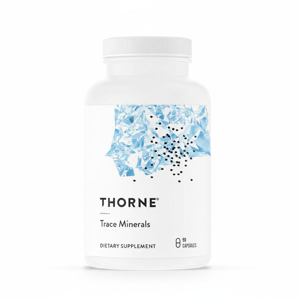 Thorne Trace Minerals Supplement - Essential Chelated Minerals for Optimal Health