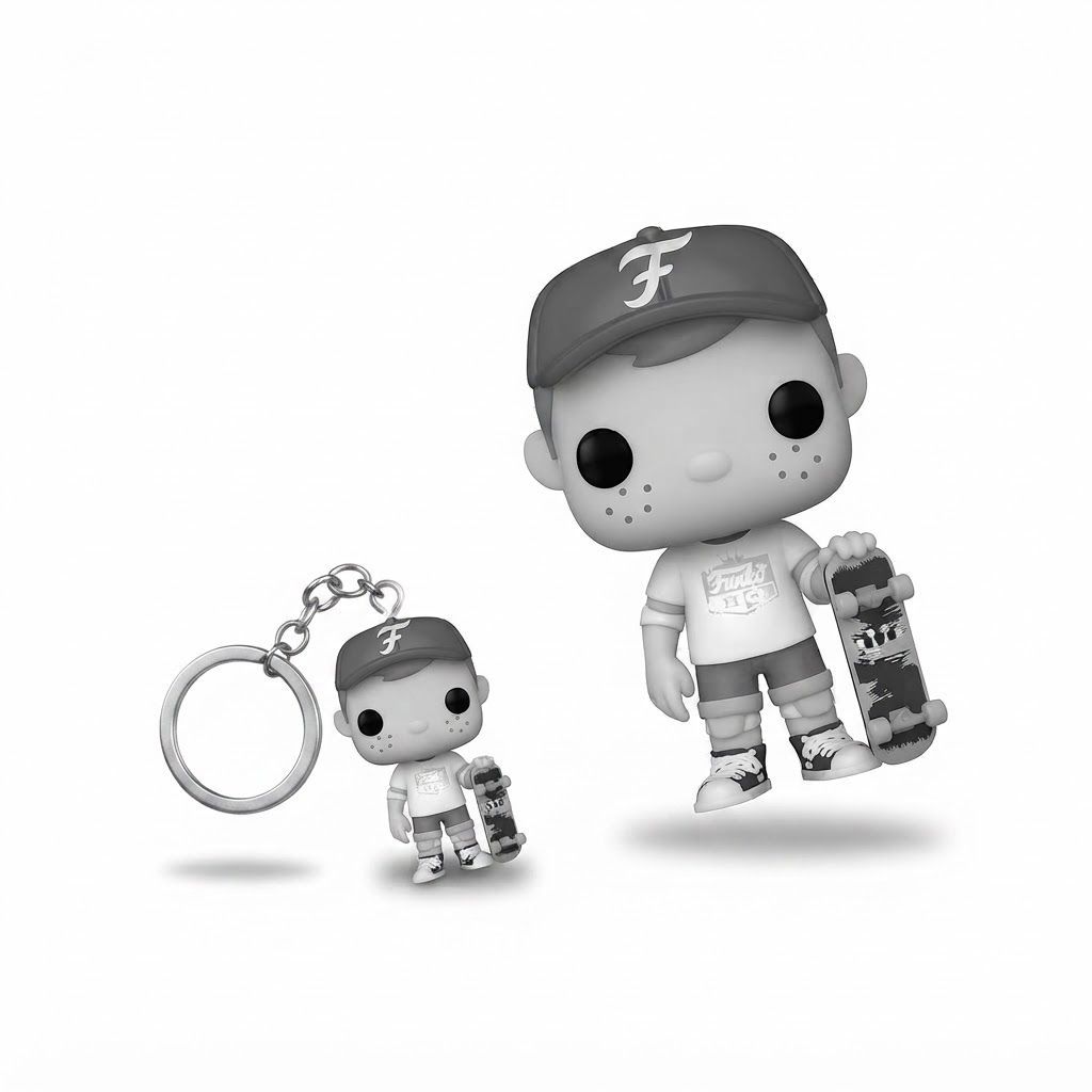 Funko Pop! Keychain: Naruto Uzumaki Collectible Mini Figure - Official Anime Merchandise Keyring Approximately 4.63 inches