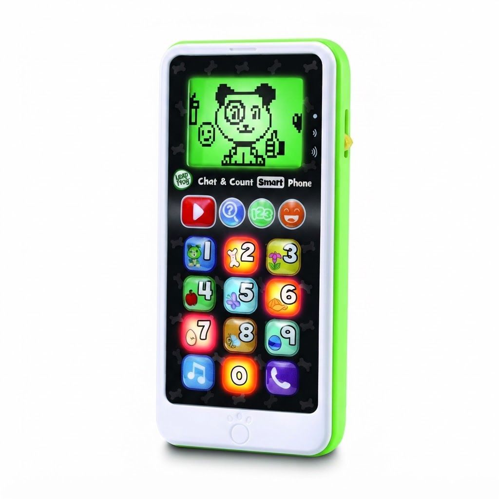 LeapFrog Chat and Count Smart Phone - Educational Kids Mobile Toy for Toddlers 18 Months to 4 Yrs