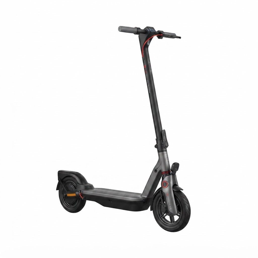 Segway Ninebot F3 Electric Scooter, 1000W Motor, Up to 44-Mile Range, Dual Suspension, Self-Sealing Tubeless Tires, Black