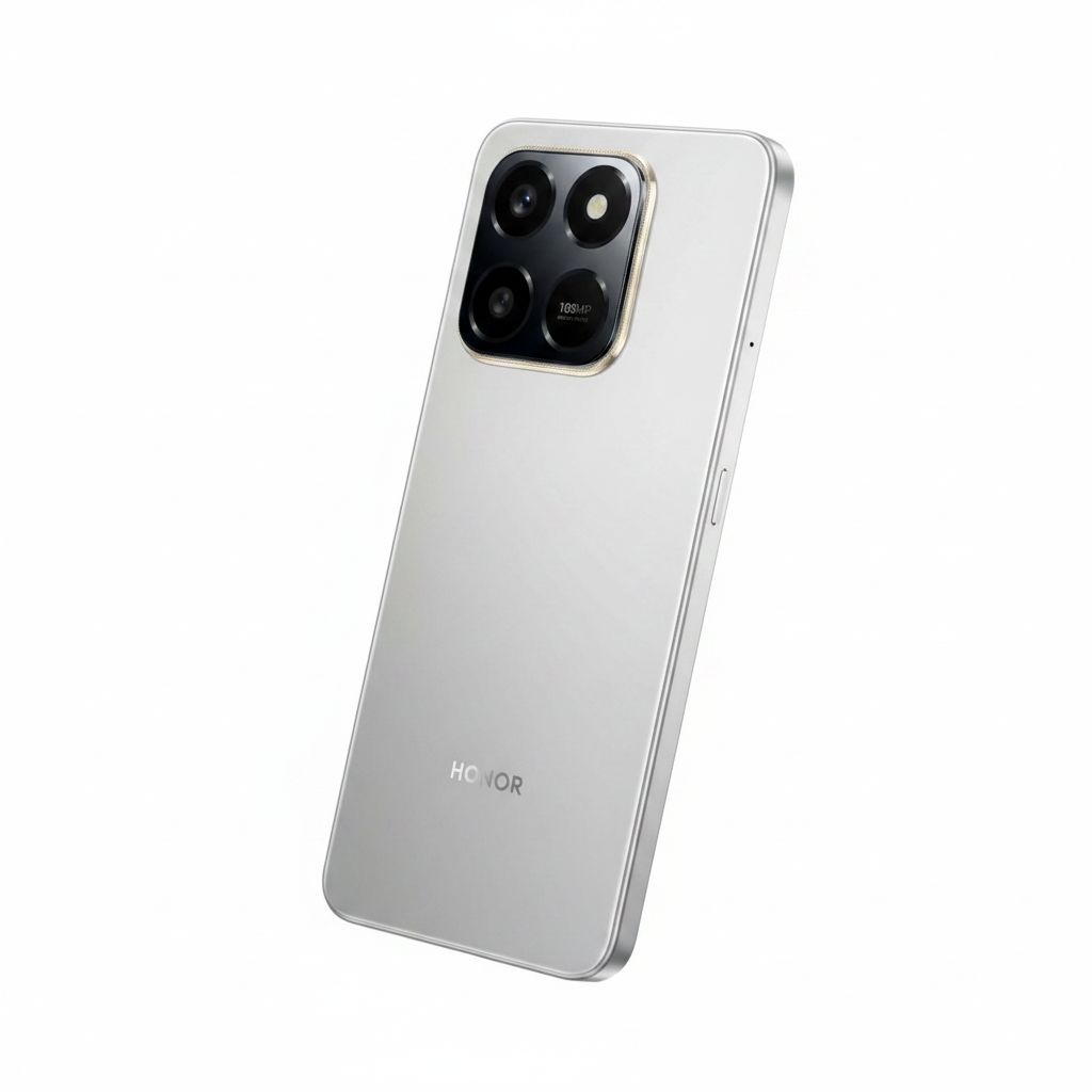 Honor X7d 5G Smartphone 8GB RAM + 256GB Storage with 108MP Camera, 6500mAh Battery & 6.77-inch 120Hz Display | Meteor Silver