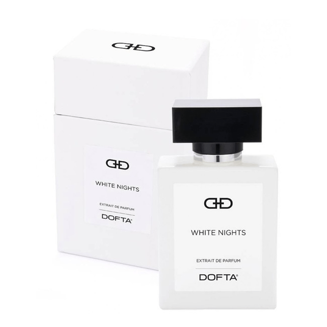 Dofta White Nights Eau de Parfum, Unisex Fragrance, Mild Woody Floral Scent, Musk Notes, Earthy Vetiver Finish, Long-Lasting Perfume - 50ml