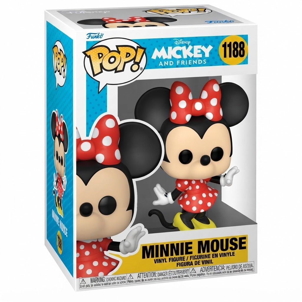 Funko Pop! Disney Classics: Minnie Mouse Collectible Vinyl Figure - Official 3.75-Inch Figure