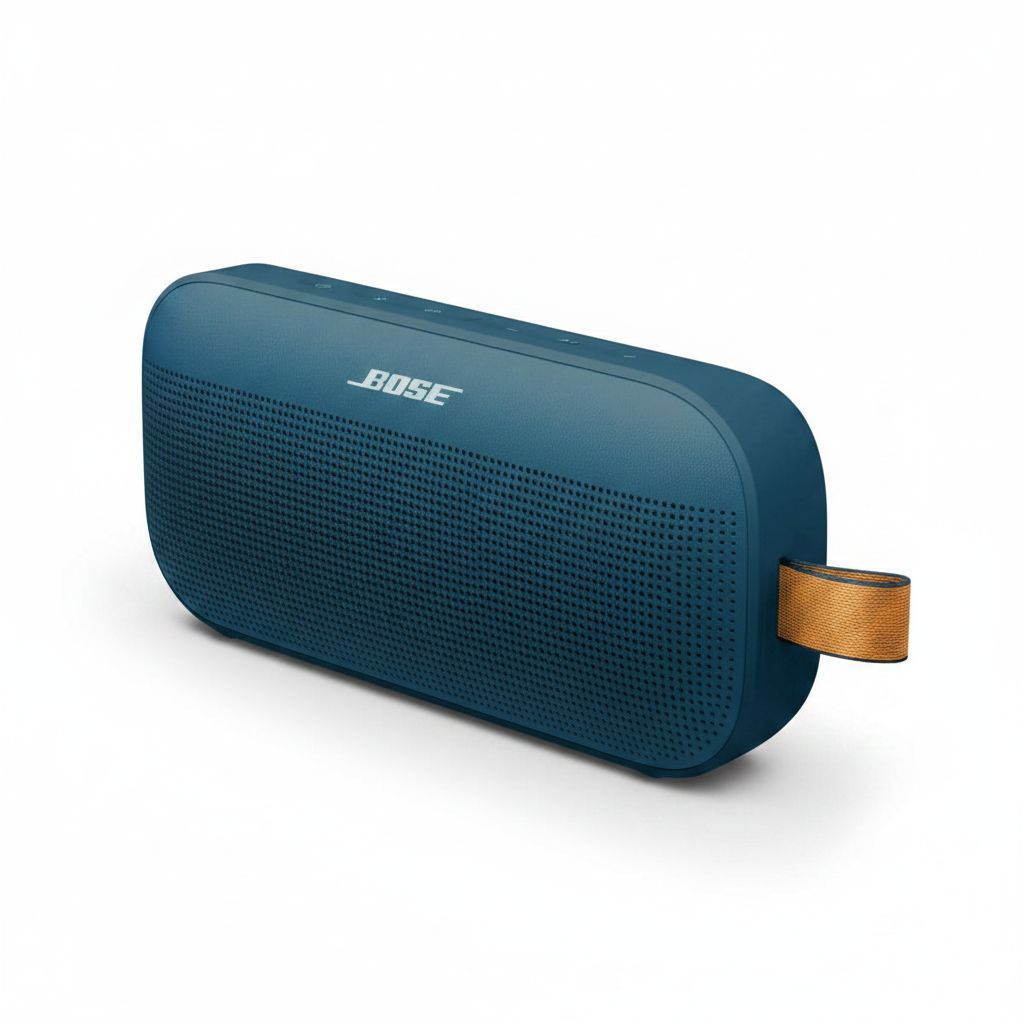 Bose SoundLink Flex Portable Bluetooth Speaker (2nd Gen), Powerful Hi-Fi Sound, Waterproof, 12-Hour Battery Life - Twilight Blue