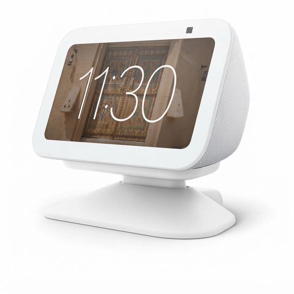 Adjustable Stand for Echo Show 5 (3rd Gen) - Glacier Wh