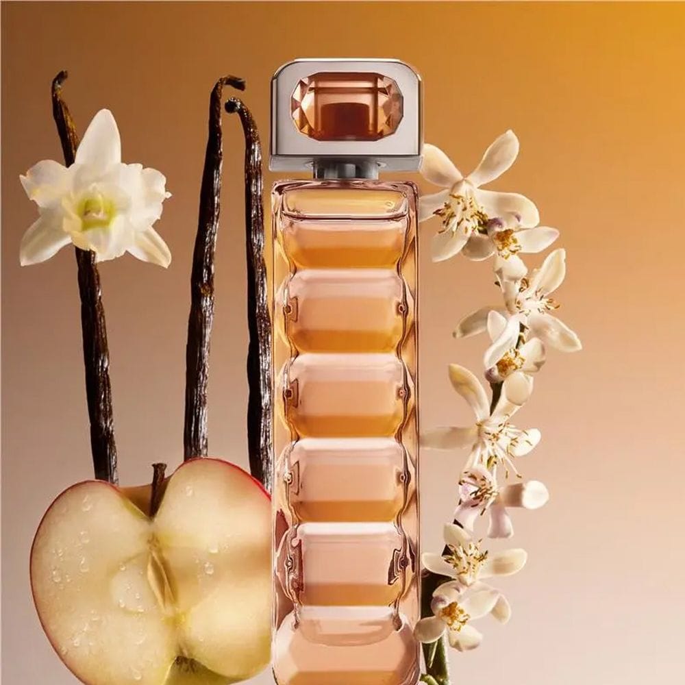 Hugo Boss Orange Woman Eau de Toilette 75ML - Red Apple, White Flowers & Vanilla Creamy Fruity Floral Women's Fragrance | 737052238128