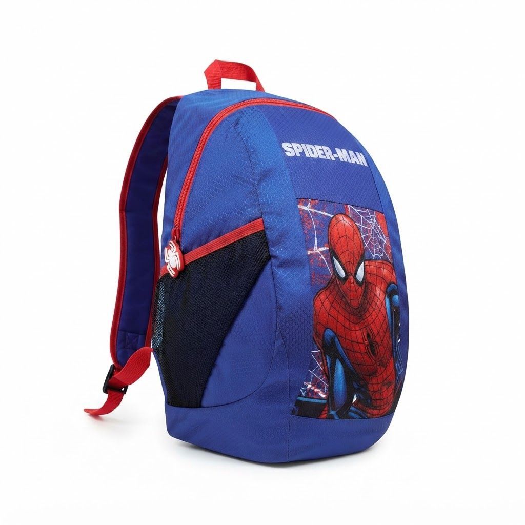 Marvel Spiderman Boys Backpack for School, Kids Travel Rucksack with Roomy Main Compartment