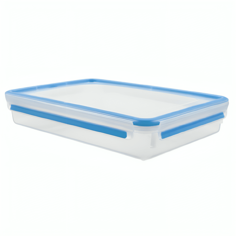 Tefal Rectangular Food Storage Container, 2.6L Airtight Leakproof Food Box, BPA-Free, Freezer & Microwave Safe - K3022412