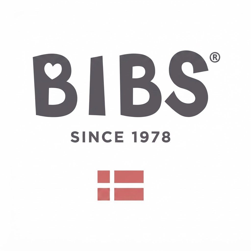عبوة من لهايتين BIBS دي لوكس مقاس 1، لعمر 0-3 سنوات، حلمة سيليكون مهدئة، شكل تشريحي، تصميم خفيف وقابل للتهوية - فانيلا / بلوط داكن