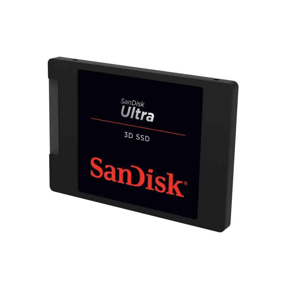 SanDisk Ultra 3D SATA 2.5-inch Internal SSD 2TB with 3D NAND Technology, Faster Boot & Load Times, Shock Resistant Design & SATA III Performance | Black - 619659201876