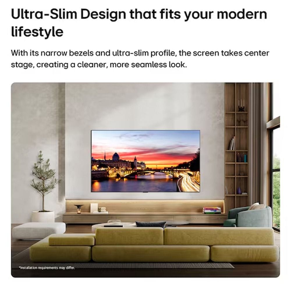 LG 55 Inch OLED evo AI C6 4K Smart TV - Brightness Booster, Alpha 11 AI Processor Gen3, 165Hz G-Sync/FreeSync, WebOS with Gemini & Copilot AI | OLED55CS6VA.AMRG 