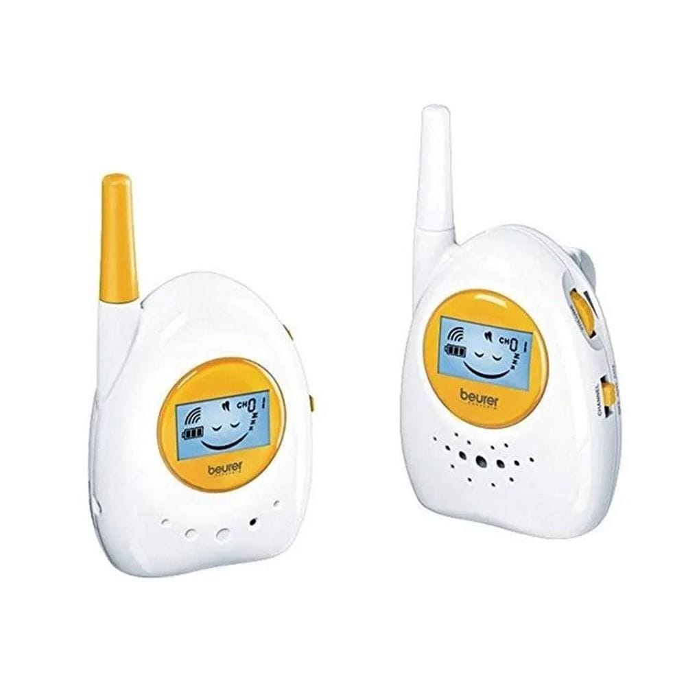 Beurer Baby Monitor with Eco Mode White + Babycare Nasal Aspirator White + Philips Power Alkaline AAA Batteries 4-Pack Bundle (603001000004403 + 603001000004406 + 301021000000017)