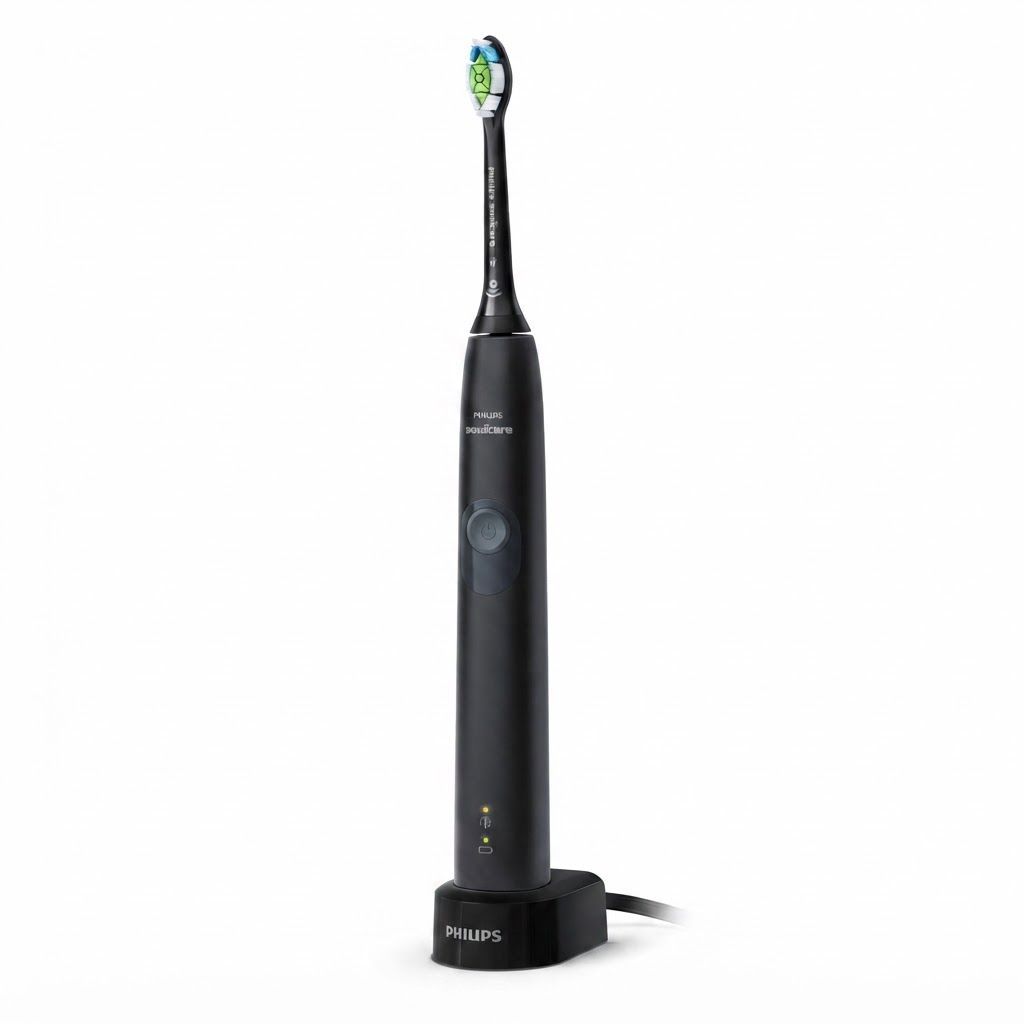 Philips Sonicare ProtectiveClean 4300 Toothbrush HX6800/44, Black - Pressure Sensor, Whitening