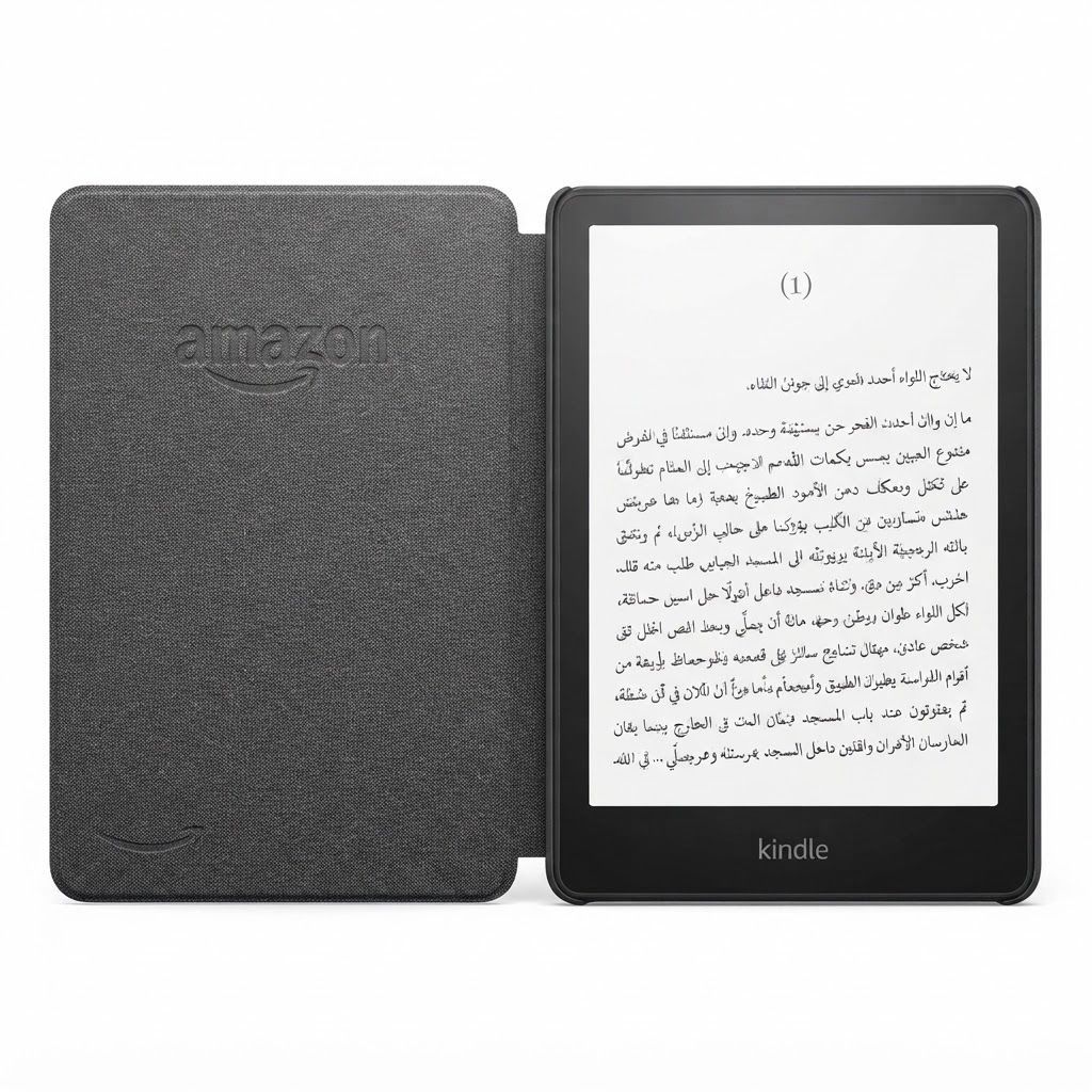 Amazon Kindle Paperwhite & Signature Edition Fabric Case Lightweight, Water-Safe, Magnetic Auto Wake/Sleep, Folds for One-Handed Reading