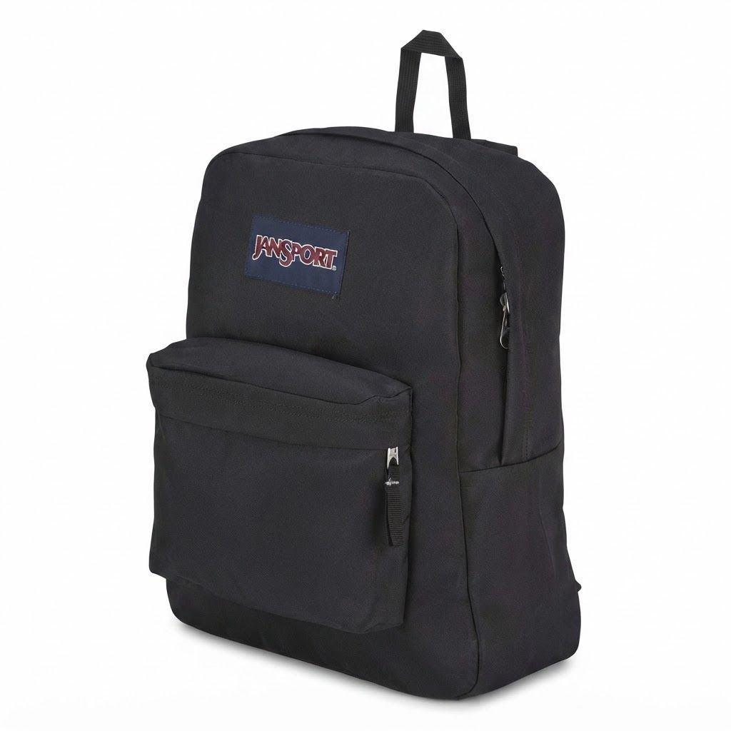 JanSport SuperBreak Classic Backpack - Durable Lightweight School & Travel Daypack with Padded 1 Large Capacity