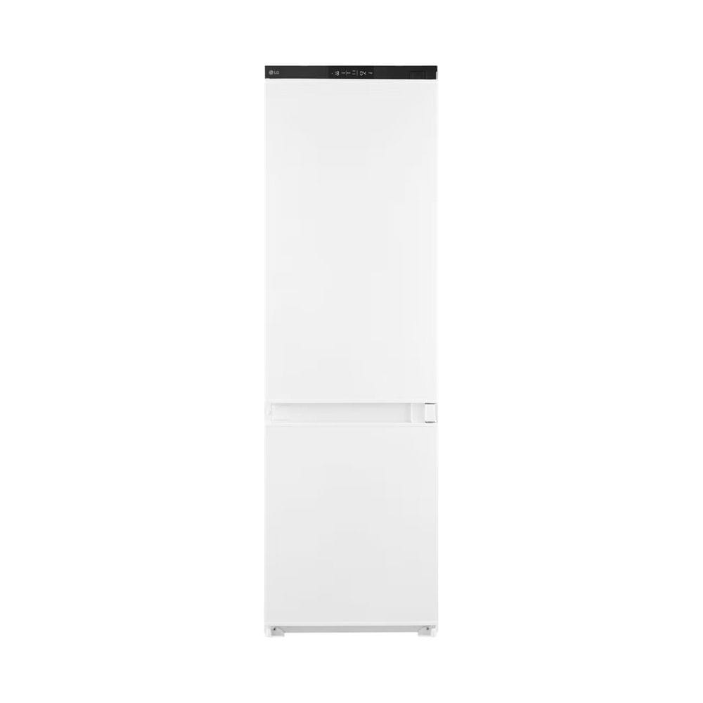 LG 233L Built-In Bottom Freezer Refrigerator, No Frost Cooling, Multi Air Flow, DoorCooling+, Smart Inverter Compressor | White - GNM12VWHN.AVWRGCC