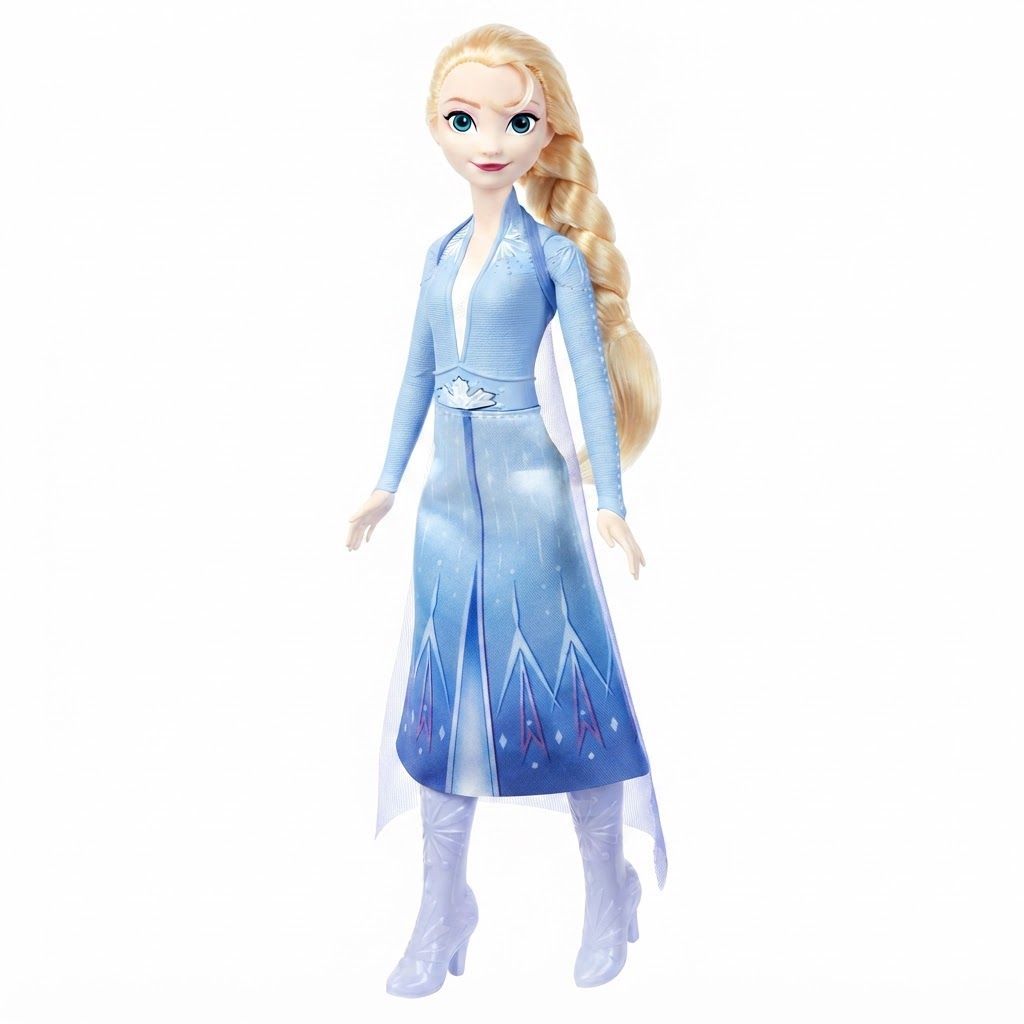 Mattel Disney Frozen 2 Elsa Singing Fashion Doll HXD31, Sings Into the Unknown, Posable Doll with Signature Outfit