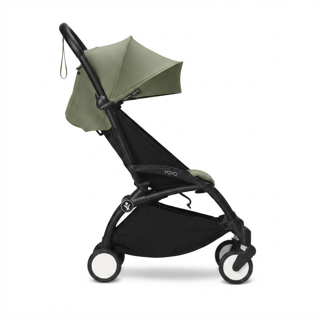 Stokke YOYO3 Baby Stroller - Compact Lightweight Travel Stroller with Seat Cushion & Canopy, Cabin Approved, Premium Choice for Busy Parents Who Value Style and Convenience