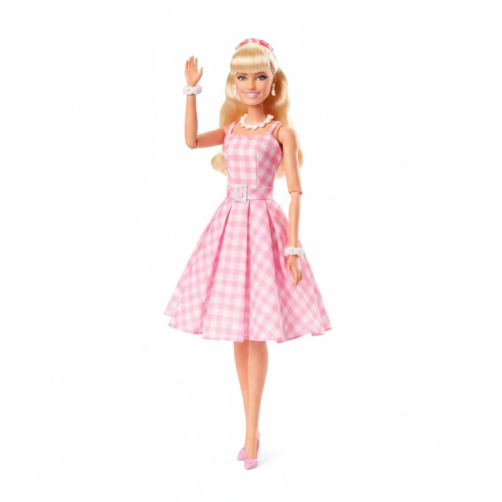 Barbie Movie Collectible Doll - Margot Robbie as Barbie in Pink Gingham Dress
