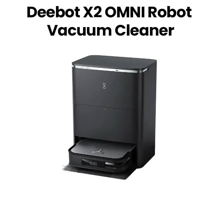 Buy Ecovacs X2 Omni Robotic Vacuum Cleaner - Black | DEX86 Online