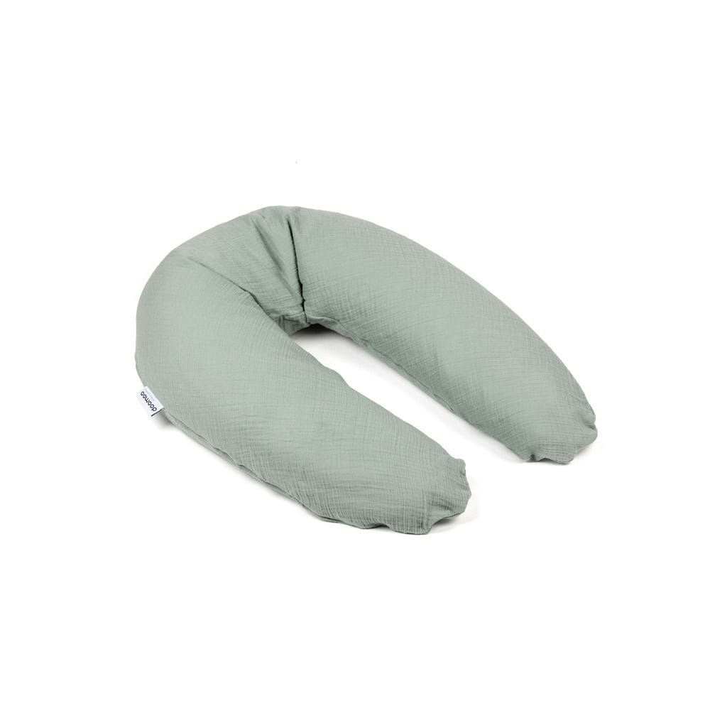 Doomoo Basics Comfy Big Maternity Pillow, Multi-functional Pillow, Machine Washable Cover (40) - Tetra Green