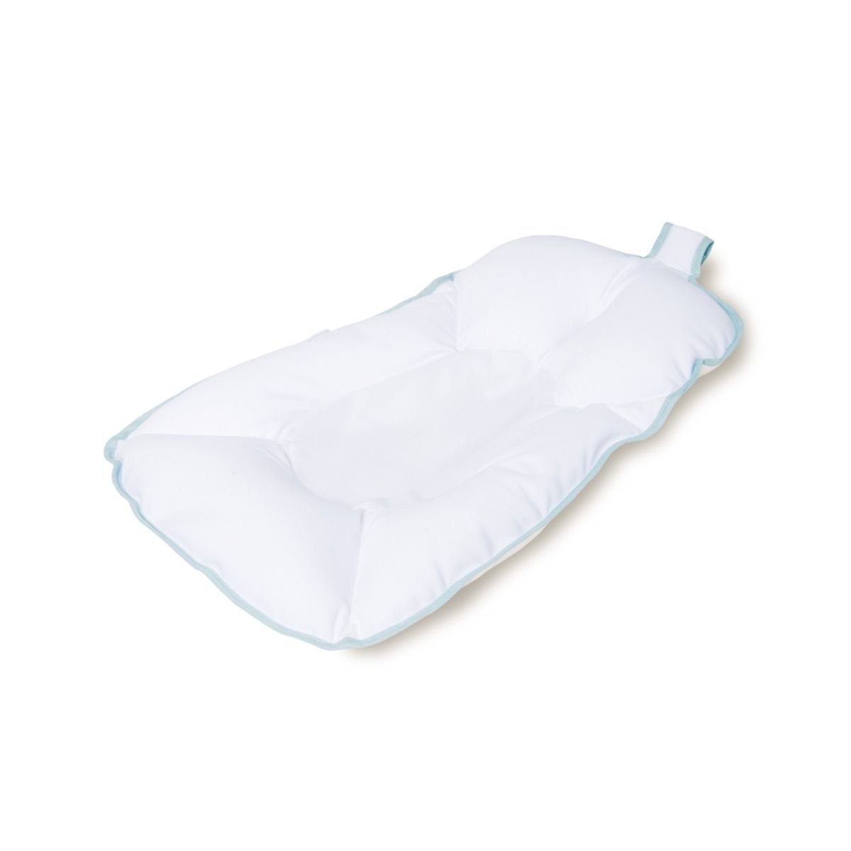 Doomoo Basics Easy Bath, Floating Bath Mattress For Newborns, 100% Polypropylene, EPS Micropearls, Soft And Mellow, Machine Washable - White
