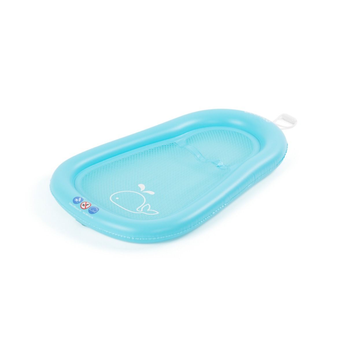 Doomoo Basics Inflatable Bath Mattress, Comfort And Safety, Easy To Use, Portability, Quick Drying, Space-saving - Blue