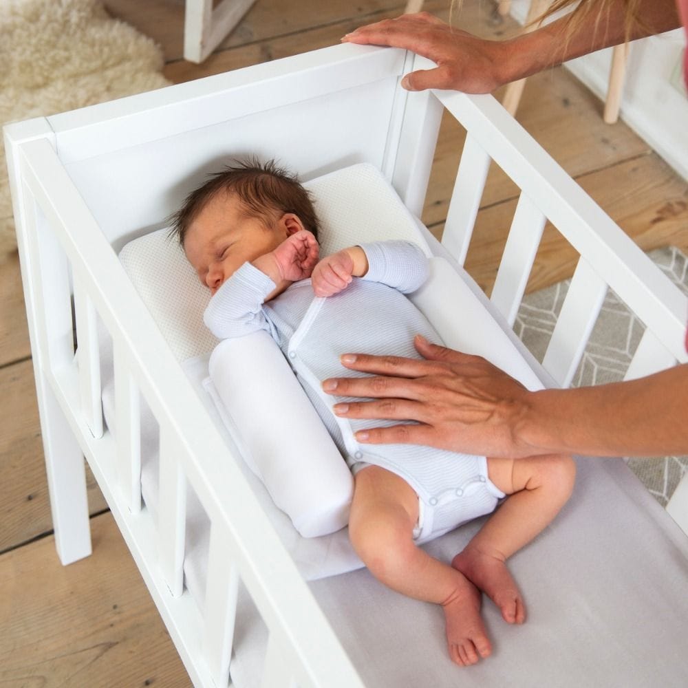 Doomoo Basics Supreme Sleep Small, Perfect Ventilation, Optimal Comfort, Provides Good Support, Prevents The Risk Of Flat Head - White