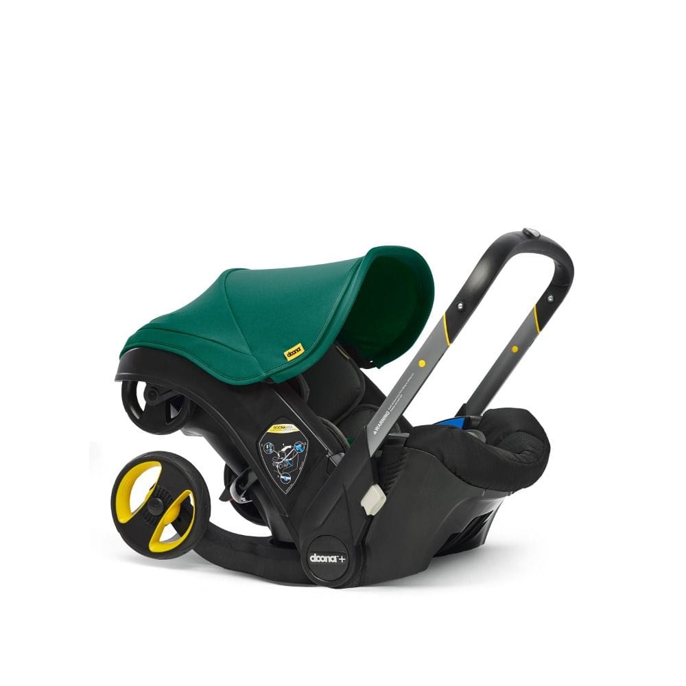 Doona Infant Car Seat And Stroller, Folds And Unfolds With The Click Of A Button, Removable And Washable Textiles, 5-point Harness - Nitro Black