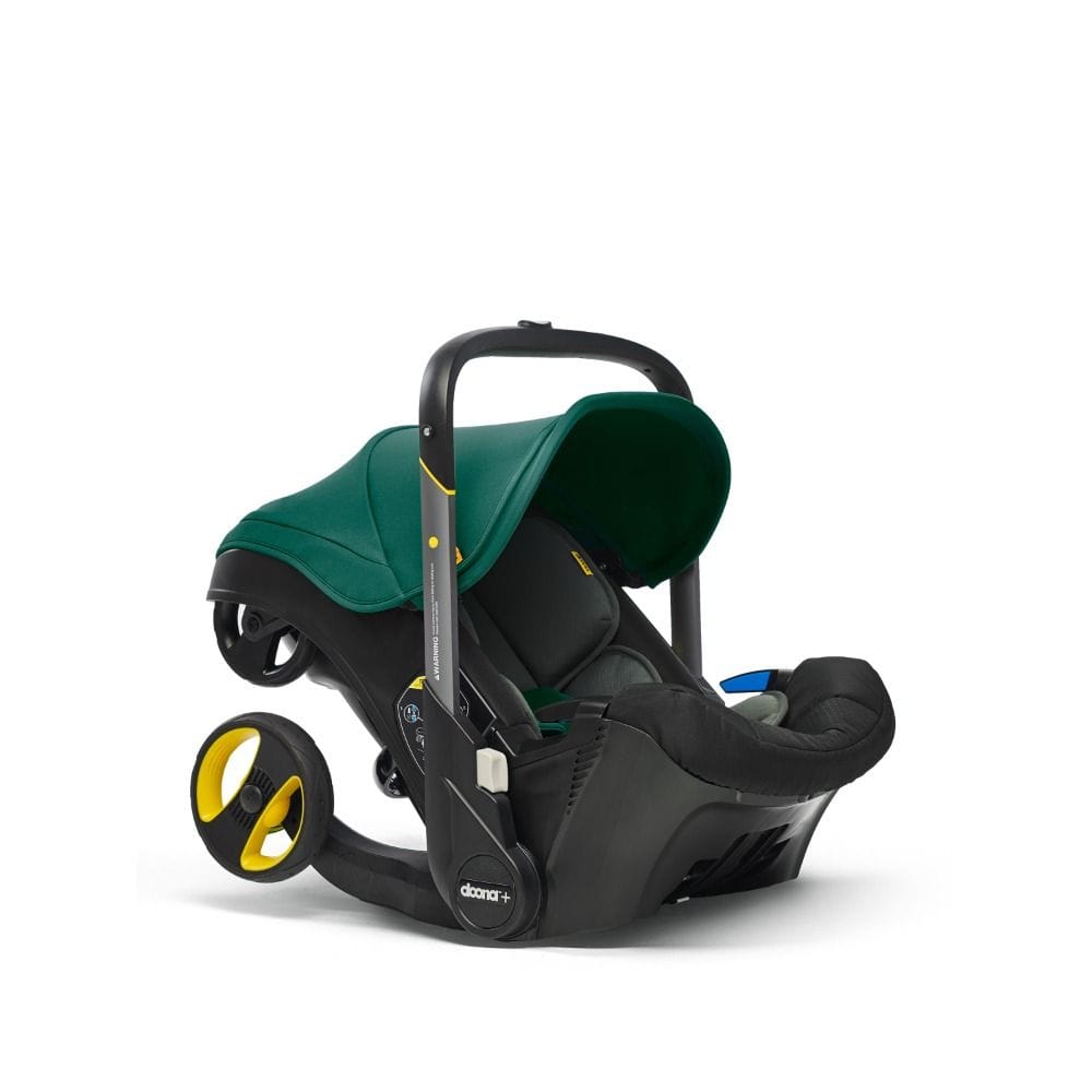 Doona Infant Car Seat And Stroller, Folds And Unfolds With The Click Of A Button, Removable And Washable Textiles, 5-point Harness - Nitro Black