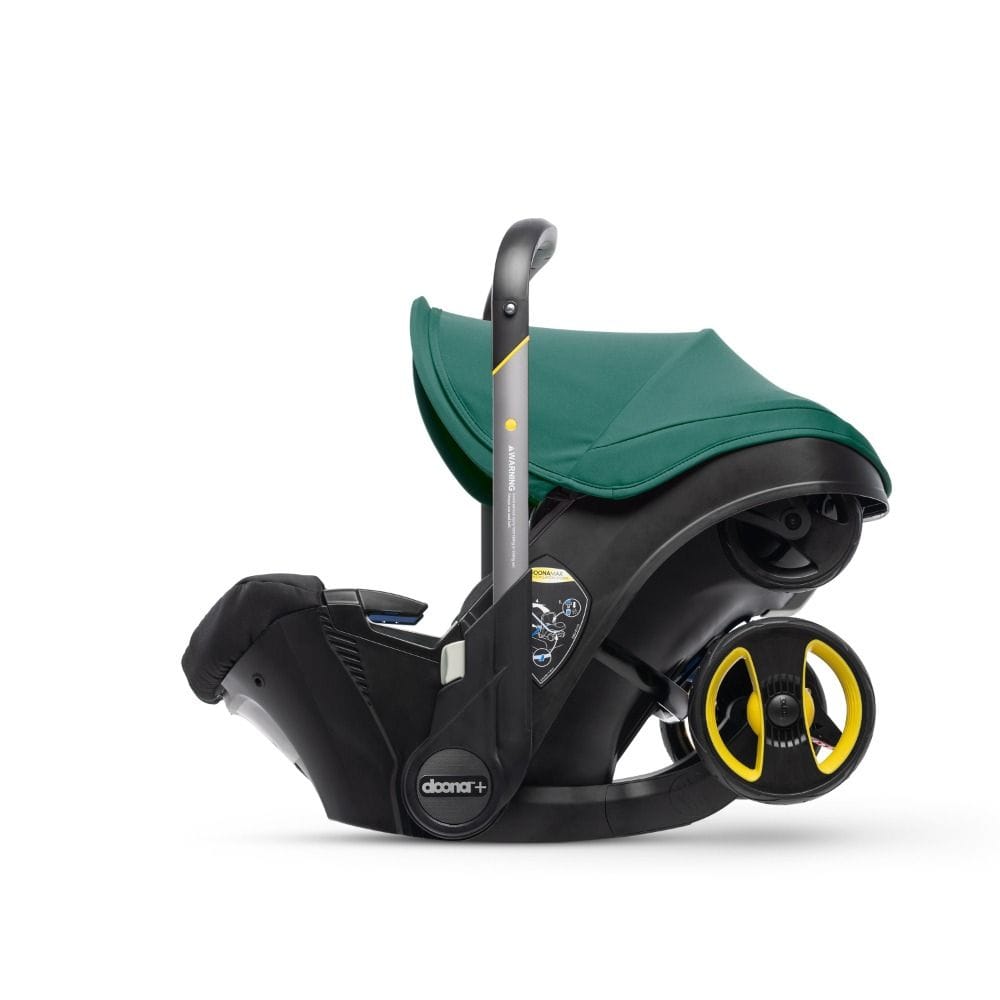 Doona Infant Car Seat And Stroller, Folds And Unfolds With The Click Of A Button, Removable And Washable Textiles, 5-point Harness - Nitro Black
