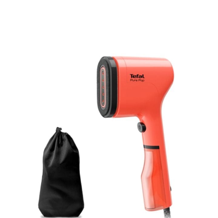 تيفال مكواة بخار محمولة بيور بوب 1300 واط - أحمر مرجاني | DT2022G0