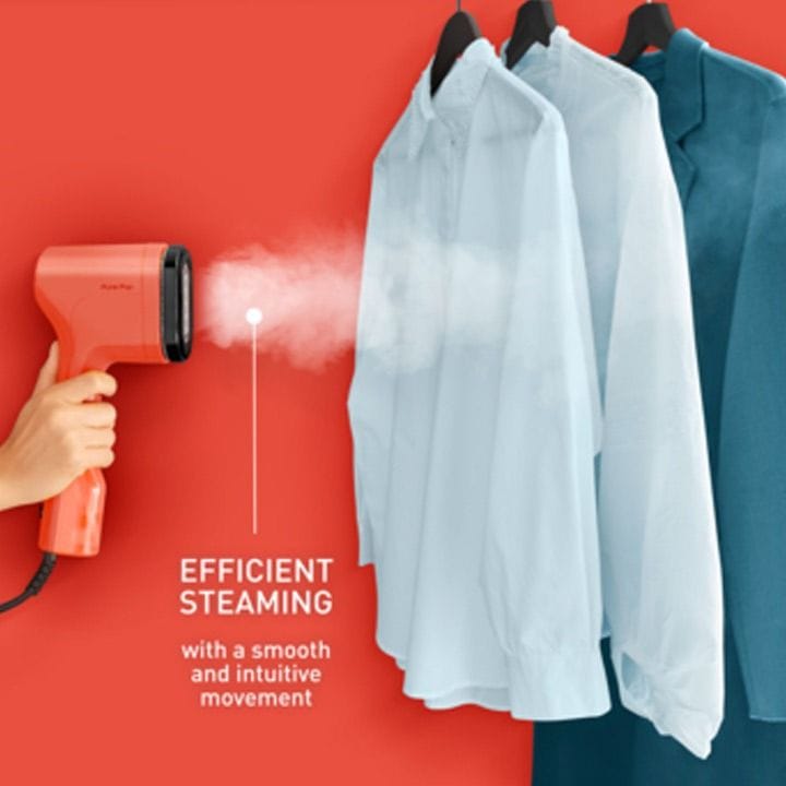 تيفال مكواة بخار محمولة بيور بوب 1300 واط - أحمر مرجاني | DT2022G0