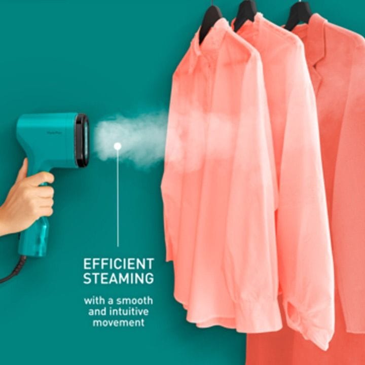 Tefal Pure Pop Handheld Garment Steamer 1,300W Teal Green | DT2024G0