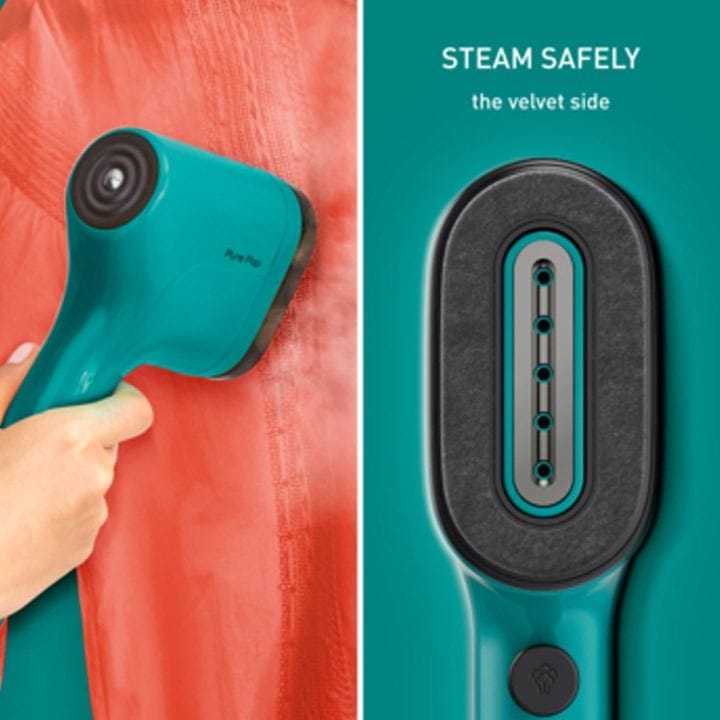Tefal Pure Pop Handheld Garment Steamer 1,300W Teal Green | DT2024G0