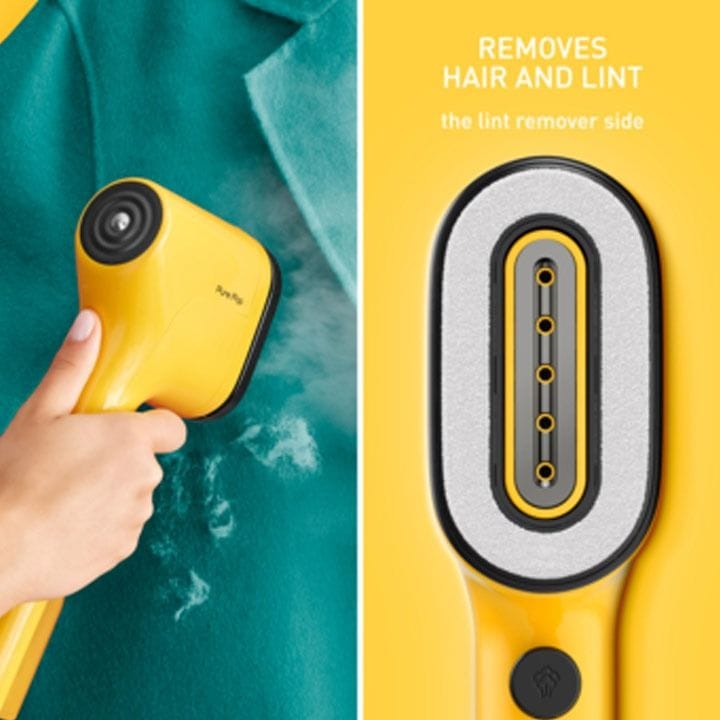 تيفال مكواة بخار محمولة بيور بوب 1300 واط - أصفر مشمس | DT2026G0