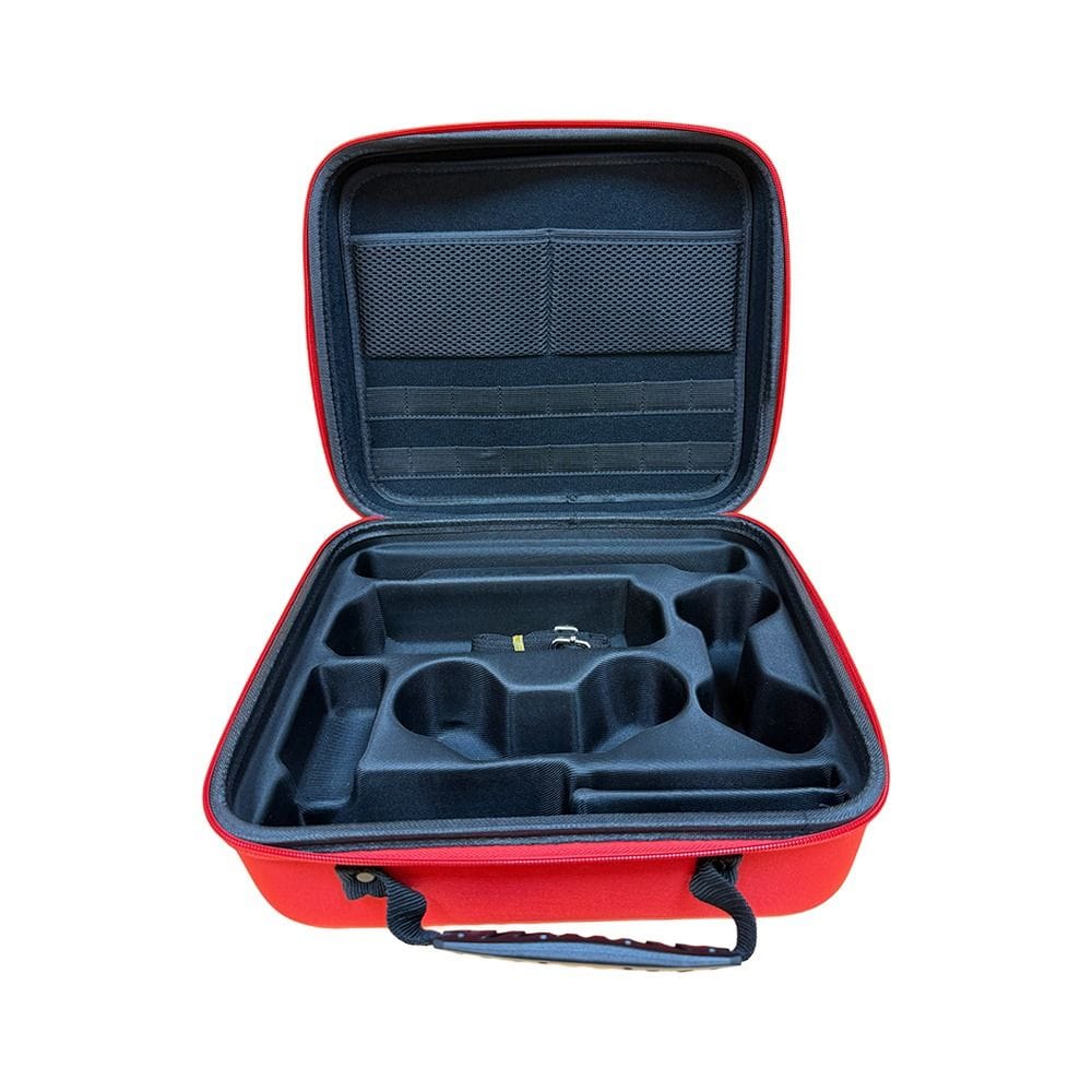 Nintendo Game Traveler Deluxe System Case for Switch 2, Hard Shell Protective Travel Case, Console & Accessory Storage | Red HL-009 