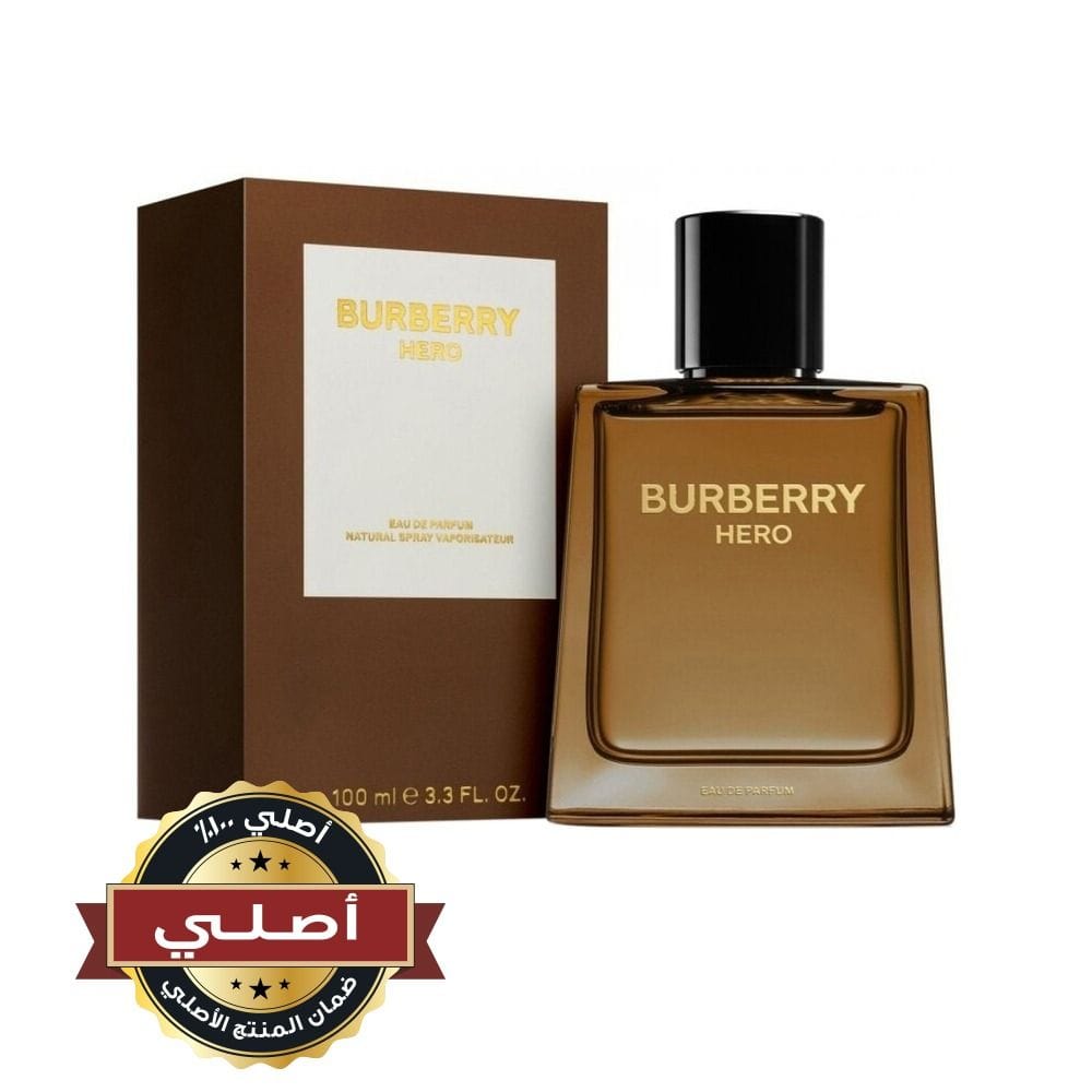 Burberry Hero Eau de Parfum for Men, Woody Spicy Fragrance with Notes of Pine Needles, Benzoin, Incense, and Cedarwood, Long Lasting Scent, 100ml Bottle, 3614228838016