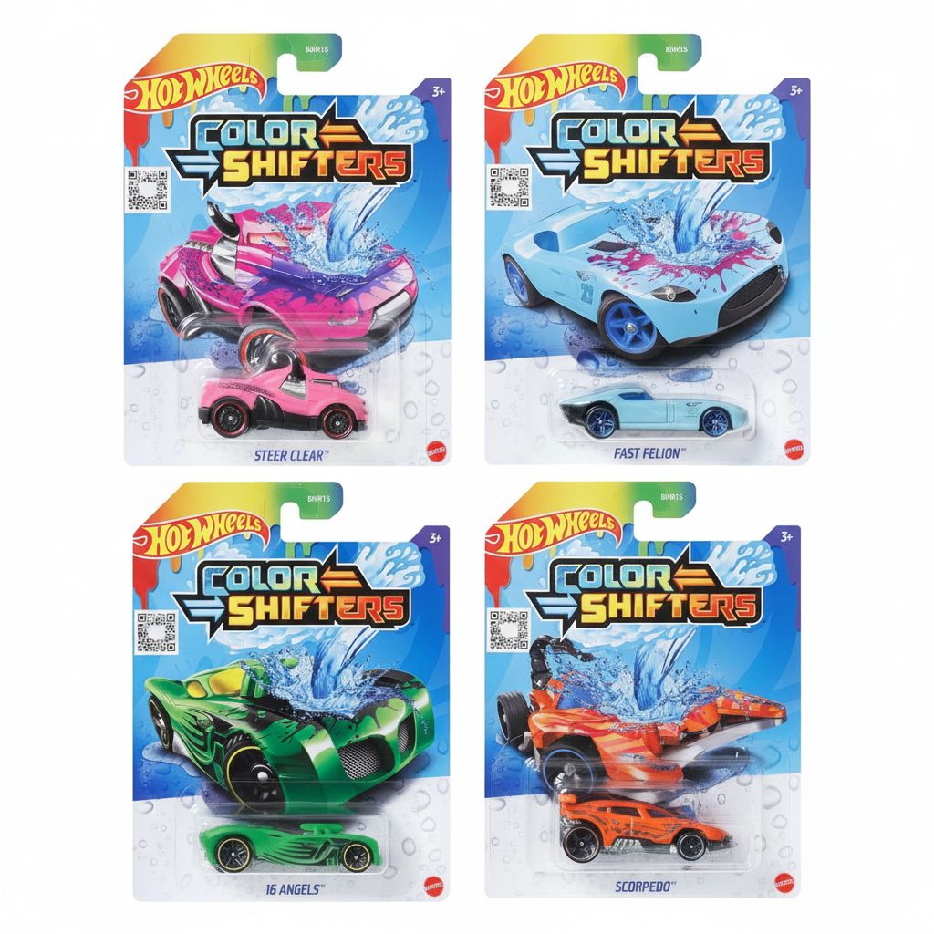 Hot Wheels Color Shifters Dunk Car - 1:64 Scale Color Changing Vehicle