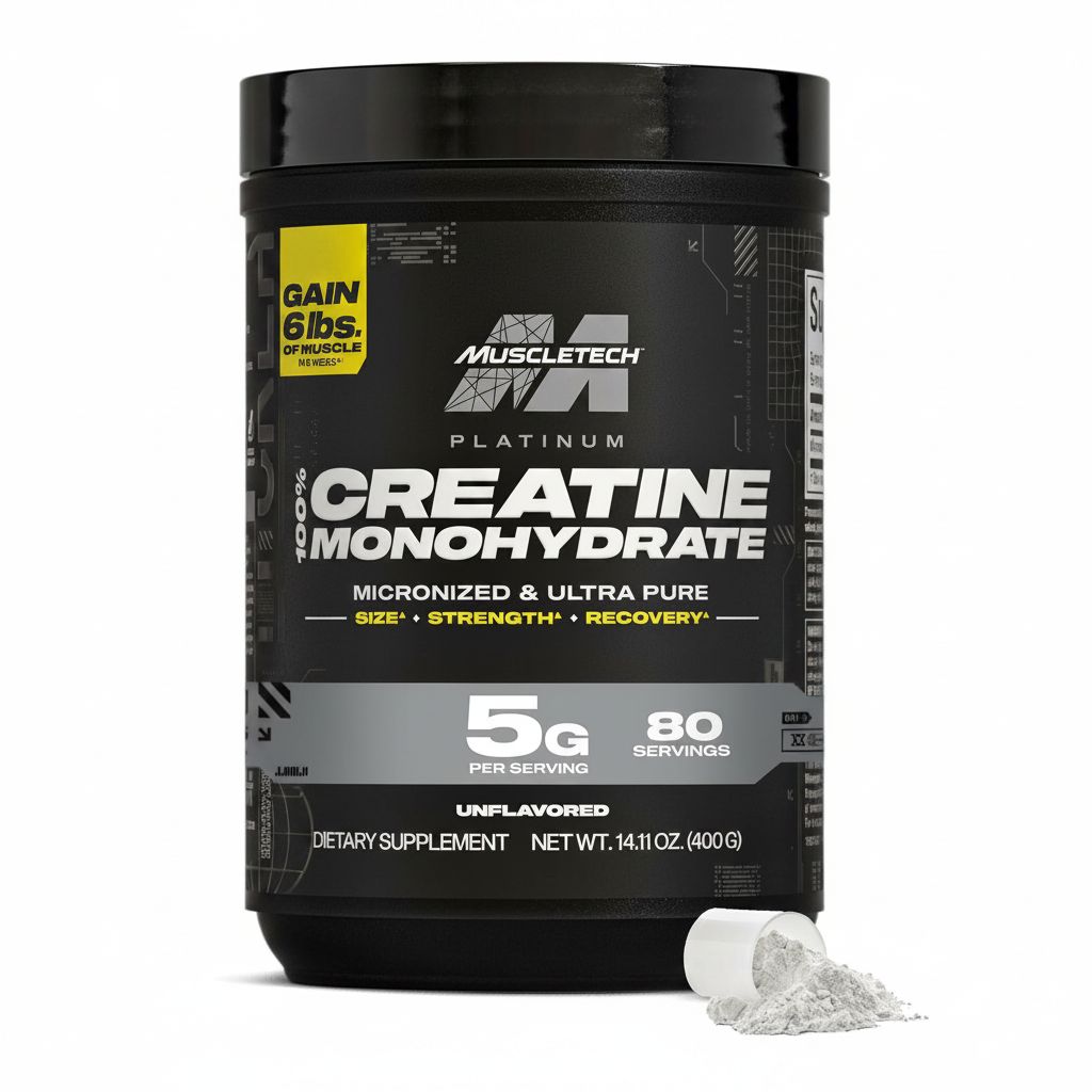 Muscletech Platinum Creatine Monohydrate Powder - Unflavored 400g