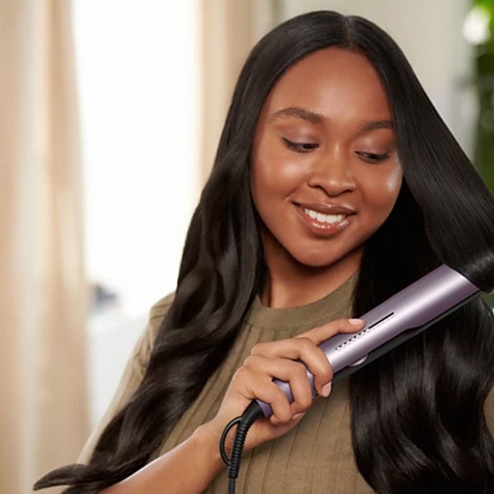 Philips Series 5000 Hair Straightener, ThermoShield Technology, Argan Oil Infused Ceramic Plates, Ionic Care & 30-Second Heat-Up | BHS530/03