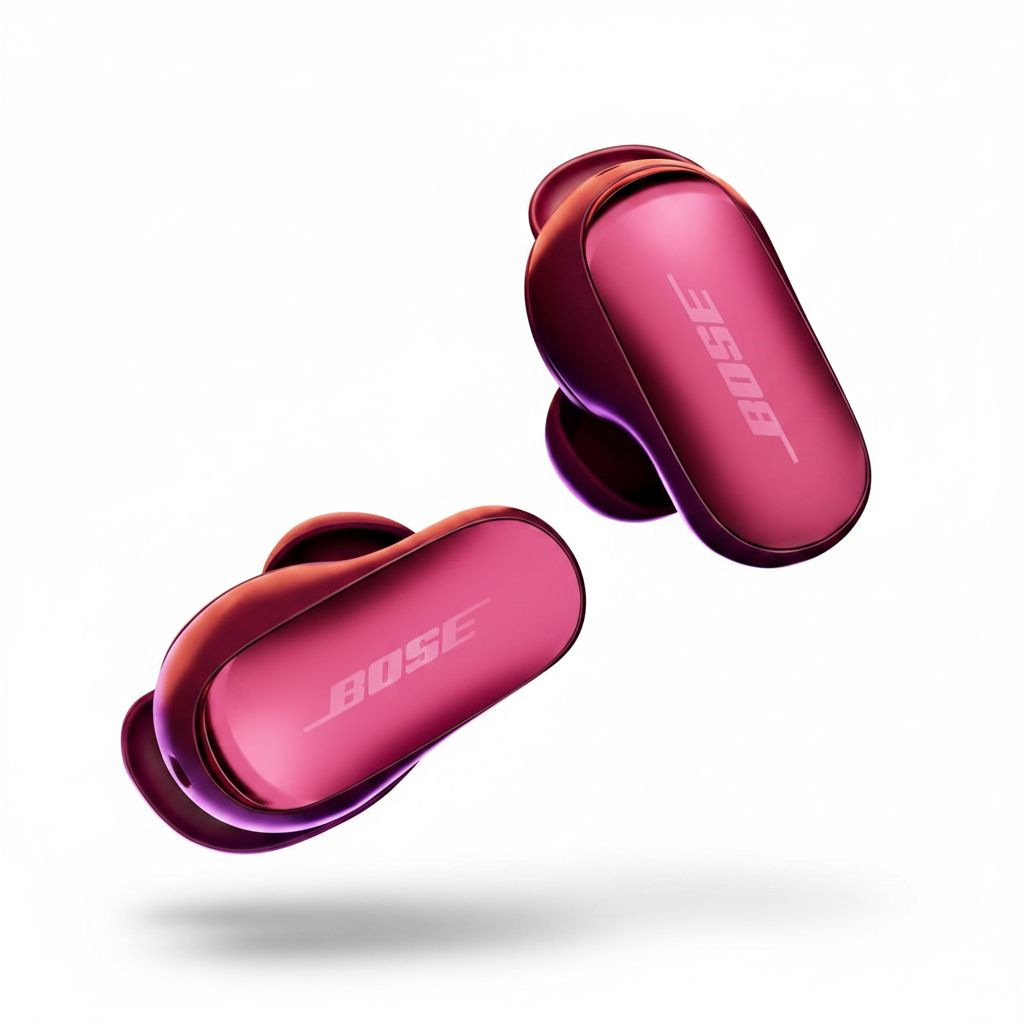 Bose QuietComfort Ultra Bluetooth Earbuds (2nd Gen), Limited Edition, Wireless Noise Cancelling, Spatial Audio - Deep Plum