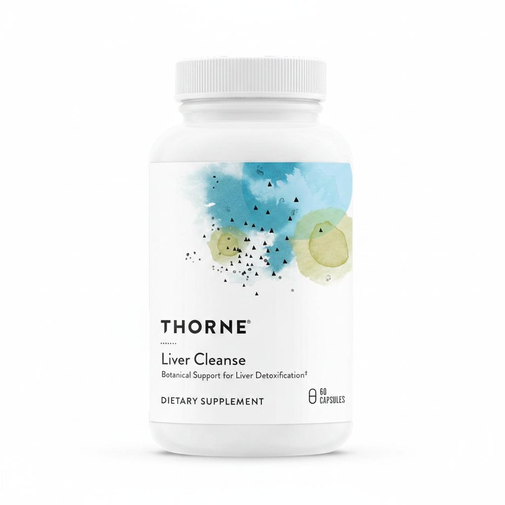 Thorne Liver Cleanse Supplement - Herbal Detox with Milk Thistle & Berberine